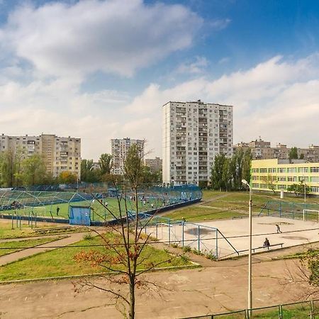 Квартира По Адресу Приозерная 8 Б Оболонь Kiev Buitenkant foto